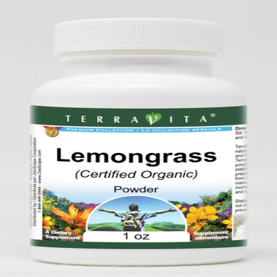 Lemongrass (Certified Organic) Powder (1 oz, ZIN: 517732)
