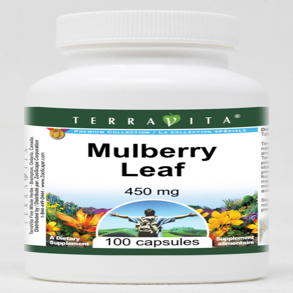 Mulberry Leaf - 450 mg (100 Capsules, ZIN: 513882)