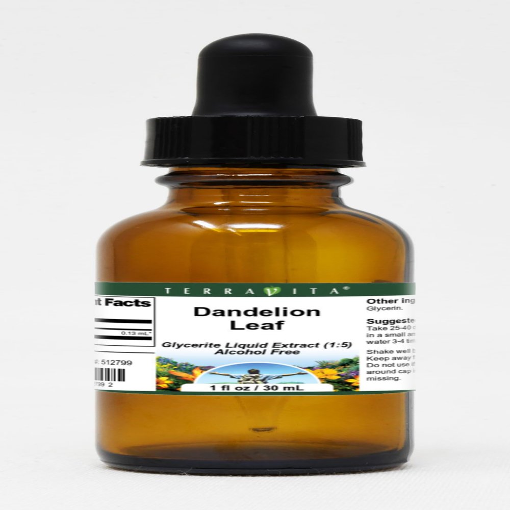 Dandelion Leaf Glycerite Liquid Extract (1:5) - No Flavor (1 oz, ZIN: 512799)