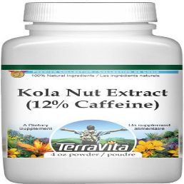 Kola Nut Extract (12% Caffeine) Powder (4 oz, ZIN: 514364)
