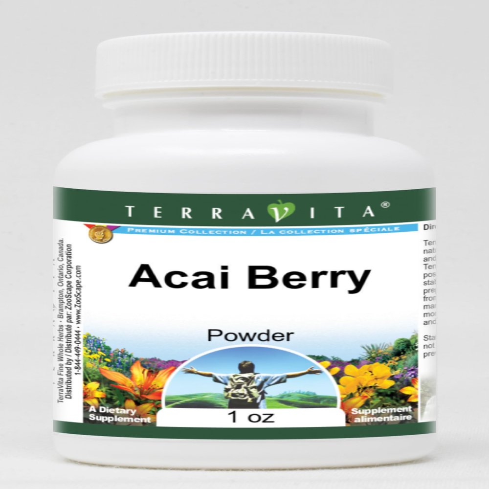 Acai Berry - Brazilian Fruit (Purple) - Powder (1 oz, ZIN: 514539)