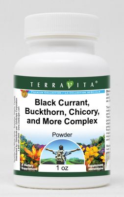 Black Currant, Buckthorn, Chicory, and More Complex Powder (1 oz, ZIN: 512200)