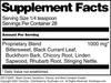 Black Currant, Buckthorn, Chicory, and More Complex Powder (1 oz, ZIN: 512200) view 4