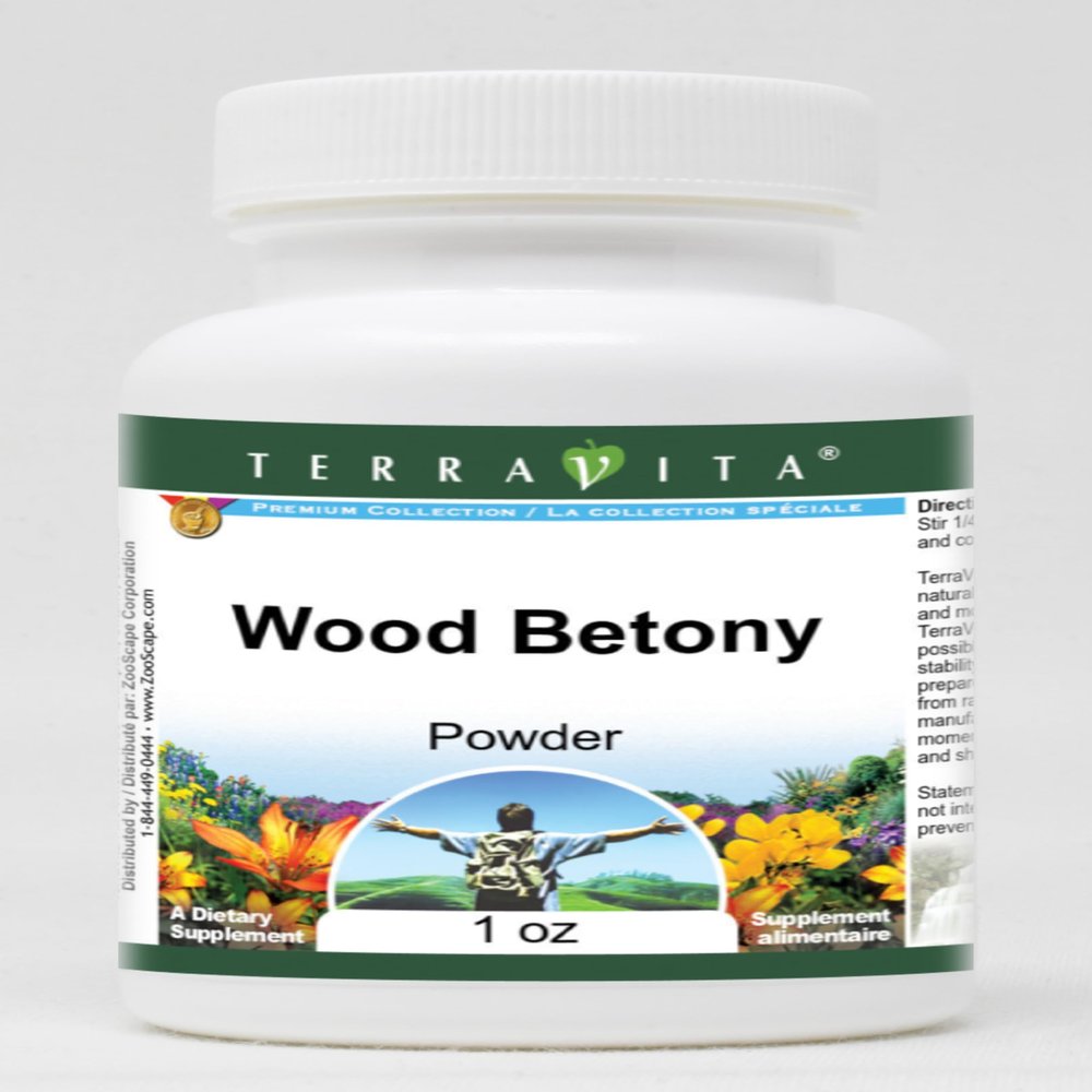 Wood Betony Powder (1 oz, ZIN: 511443)