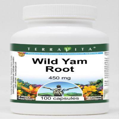 Wild Yam Root - 450 mg (100 Capsules, ZIN: 511472)