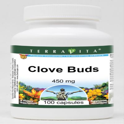 Clove Buds - 450 mg (100 Capsules, ZIN: 511732)