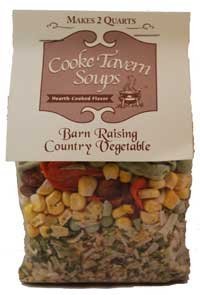 Barn Raising Country Vegetable