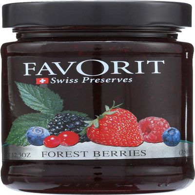 Favorit Preserve Forest Berry, 12.3 oz