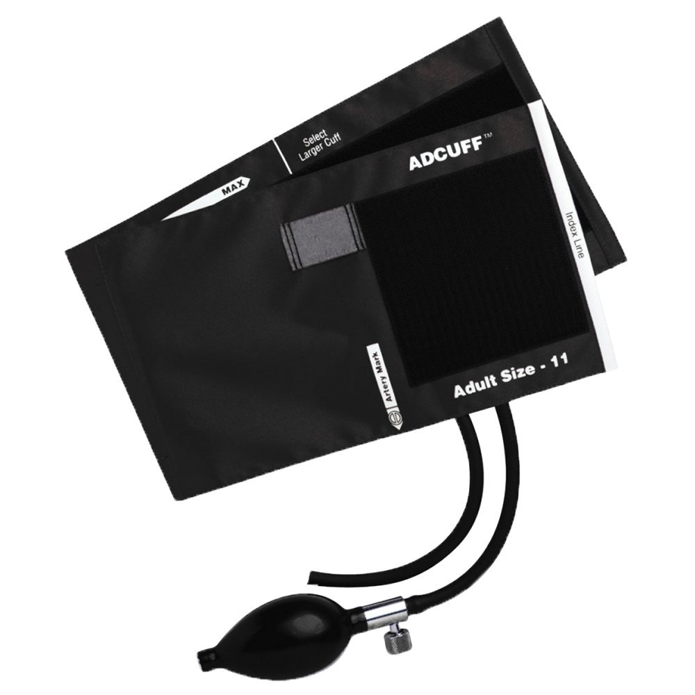 American Diagnostic Corporation ADCUFF Inflation System, Small Adult, Black 1/EA