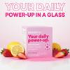 EBOOST Super Powder Drink Mix - Pink Lemonade 0.2 oz 20 Pack Hydration Energizer Electrolytes Powder - 13 Vitamins & Minerals - 110 mg Caffeine - 0 Added Sugar - No Artificial Flavors or Sweeteners view 2