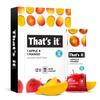 That's it. Apple + Mango 100% Natural Real Fruit Bar, Best High Fiber Vegan, Gluten Free Healthy Snack, Paleo for Children & Adults, Non GMO No Sugar Added, No Preservatives Energy Food (12 Pack) view 1