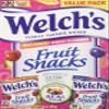 Welch's Fruit Snacks 22 Pouches - Fruit Punch & Berries 'n Cherries 0.9 oz view 1