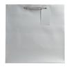 Jillson Roberts 6-Count Large 12.5" x 10" x 5" Gift Bags Available in 12 Solid Colors, Silver Matte view 1