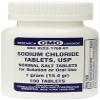 Sodium Chloride Tablets 1 Gm, USP Normal Salt Tablets - 100 Tablets (Pack of 3) view 1