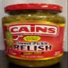 Cains Sweet Pickle Relish 16oz Jar view 1