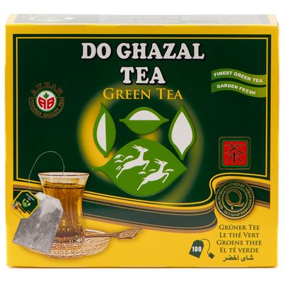 Do Ghazal Green Tea Bags - 100 x 2g Teabags