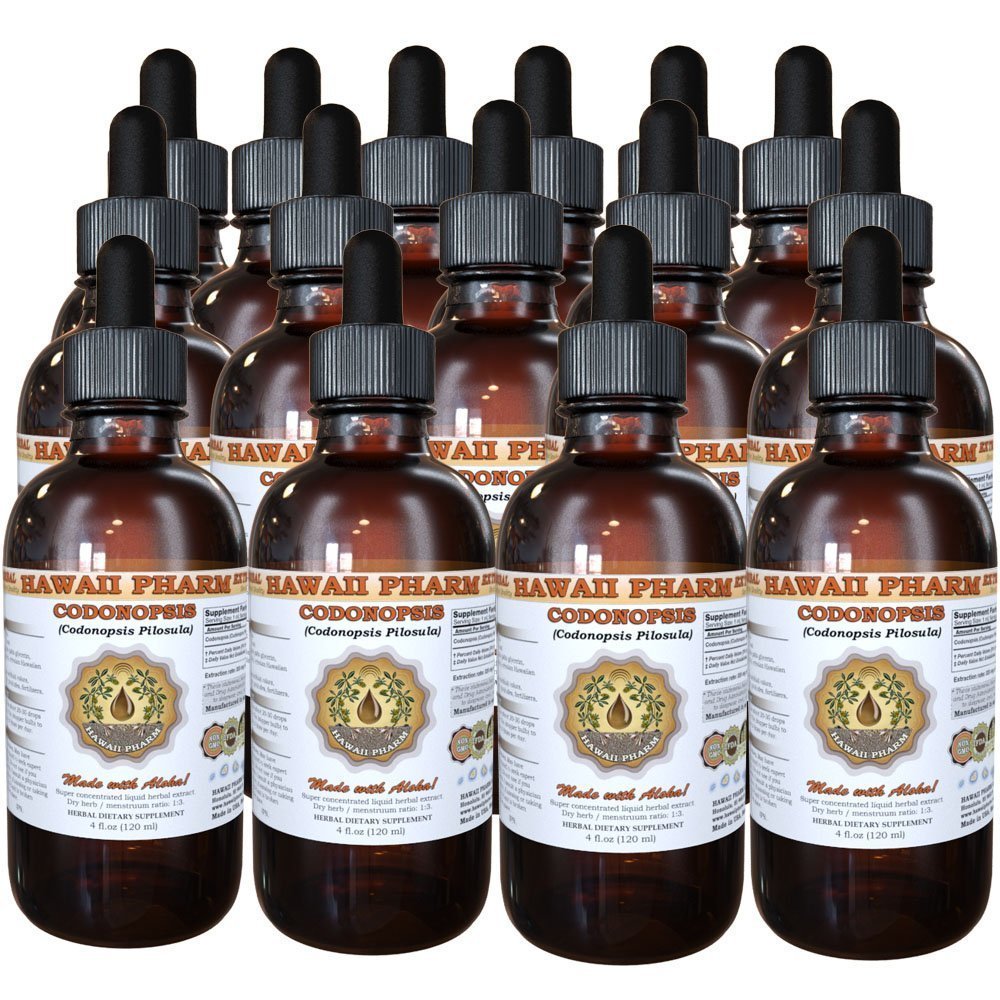 Hawaii Pharm Codonopsis (Codonopsis Pilosula) Liquid Extract 15x4 oz