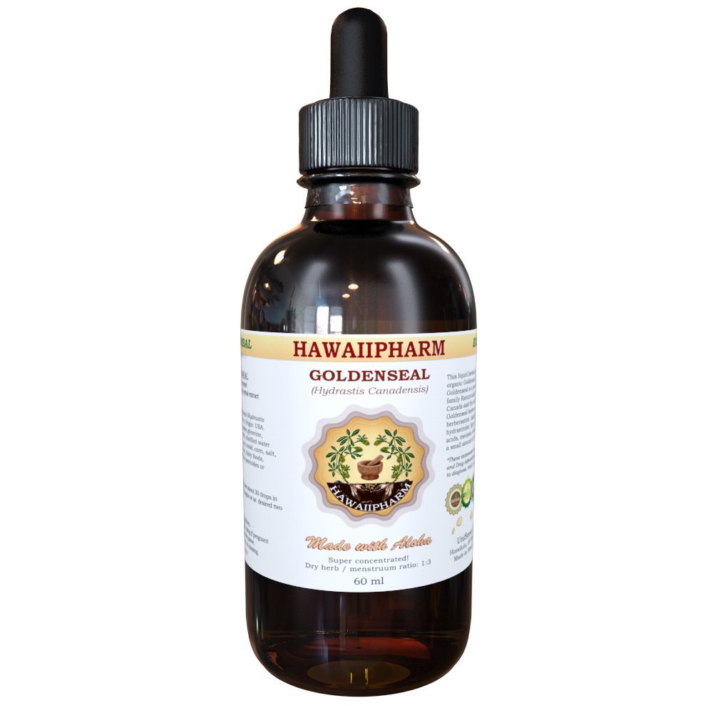 Hawaii Pharm Goldenseal (Hydrastis Canadensis) Liquid Extract 2 oz