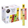 4C Powder Drink Mix Packets, Iced Tea Variety 1 Pack, 44 Count, Singles Stix On the Go, Refreshing Sugar Free Water Flavorings view 1