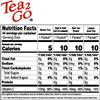 4C Powder Drink Mix Packets, Iced Tea Variety 1 Pack, 44 Count, Singles Stix On the Go, Refreshing Sugar Free Water Flavorings view 2
