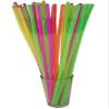 17" Extra Long Flexible Neon Straws - Assorted Colors - Case of 1600 view 1