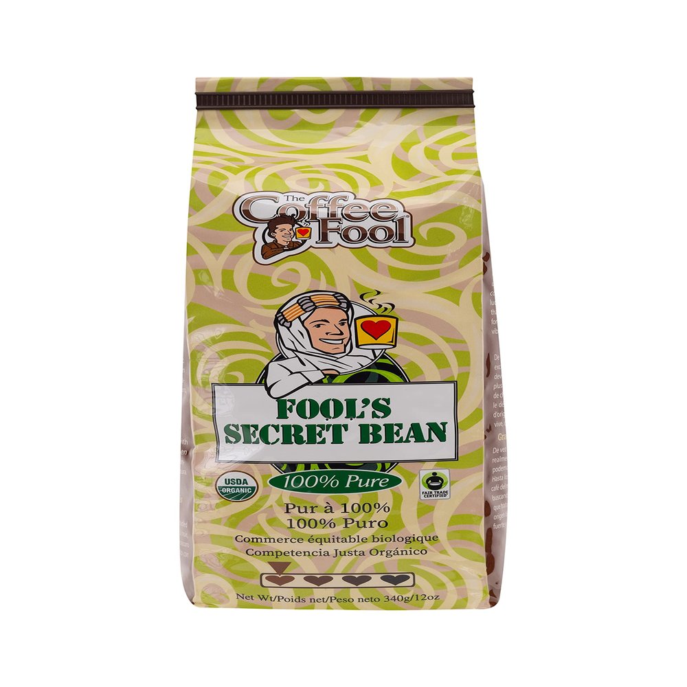 Coffee Fool's Organic Fair Trade Secret Bean (Powder (Turkish))