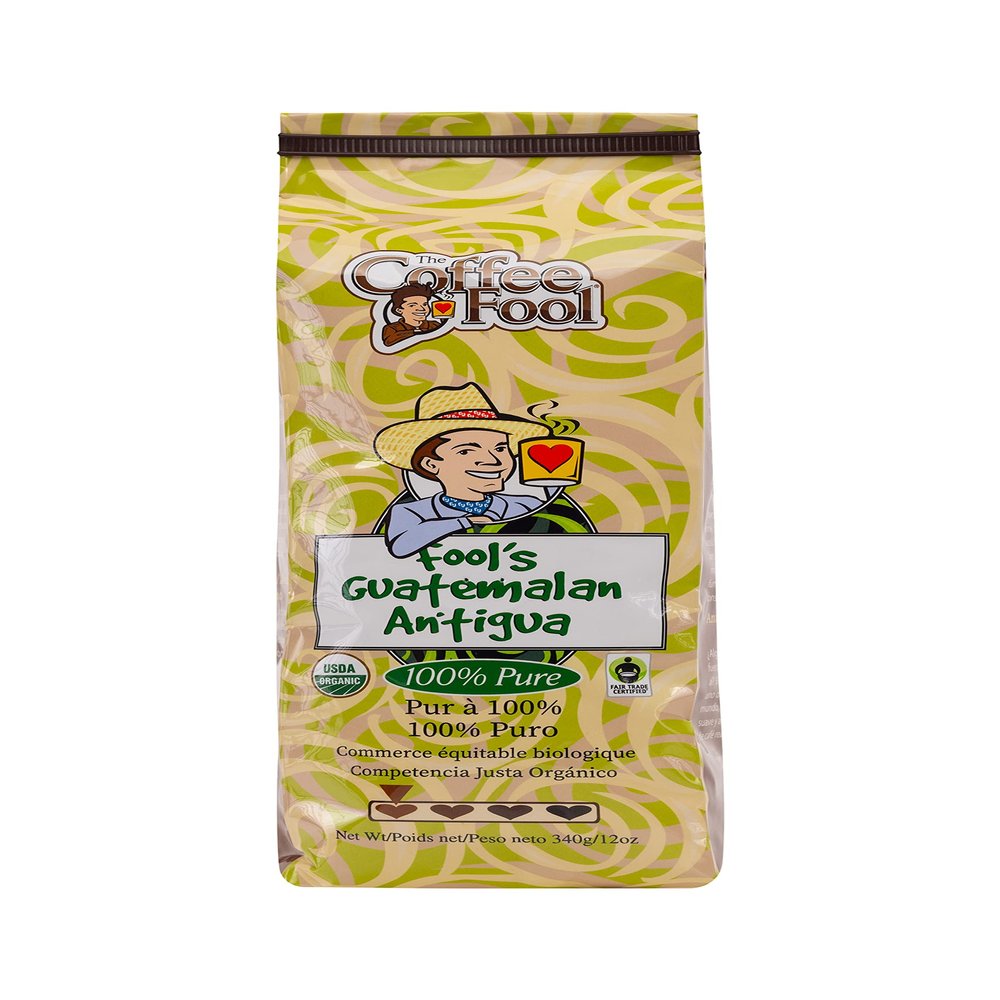 Coffee Fool's Organic Fair Trade Guatemalan Antigua (Powder (Turkish))