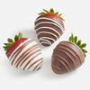 Sharis Berries Gourmet Drizzled Strawberries | Chocolate Covered Strawberry Gift Box | Ideal for Mother's Day, Anniversary, Birthdays, Congratulations, or Saying Thank You (Full Dozen, 12 Berries) view 2