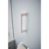 Delta (1-Pack) 9' Assist Bar ADA Compliant Optic White Bathroom Safety Handle | Wall Mount 300 lb Capacity, Balance, Handicap Grip for Shower, Tub, Toilet DF509W view 2