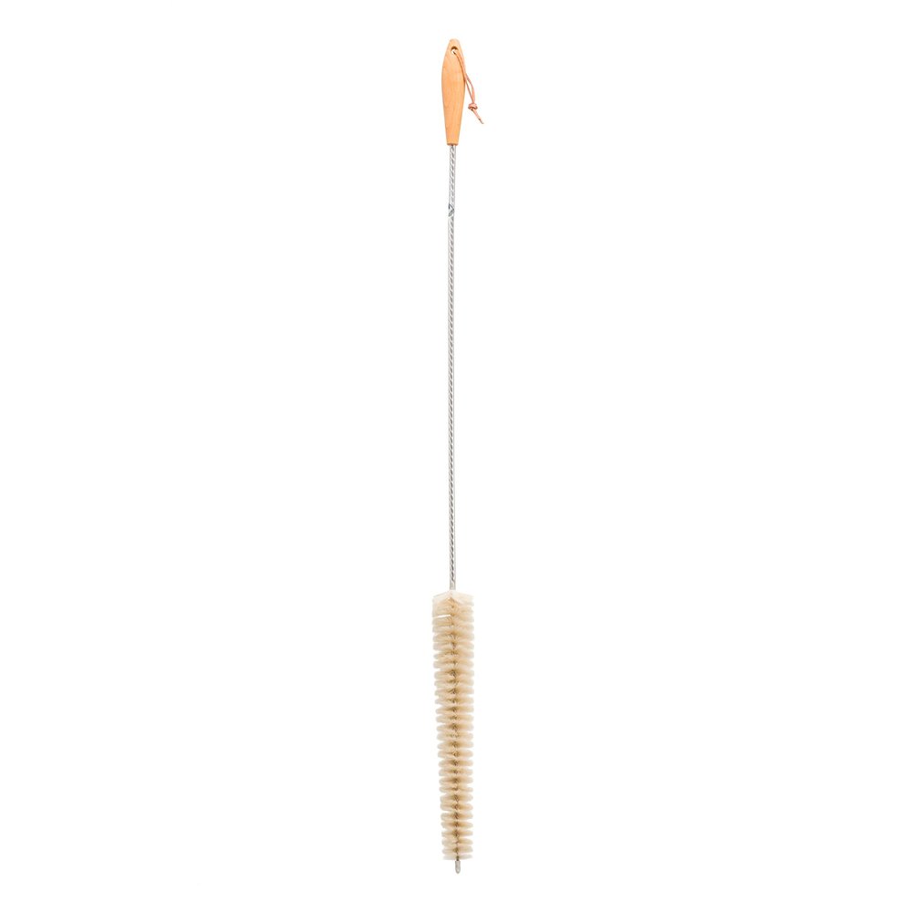 Redecker Light Goat Hair Radiator Brush with Oiled Beechwood Handle, 39-1/2-Inches Long