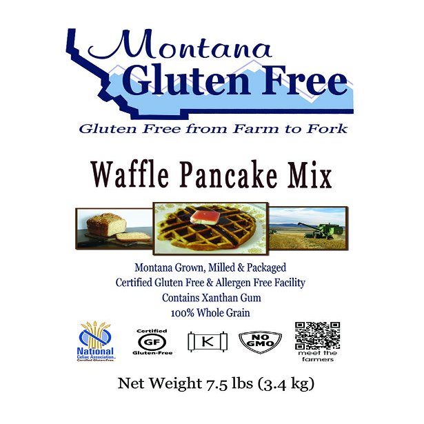 Gluten Free Pancake Mix - Waffle Mix ~ 7 1/2 Pound Bag