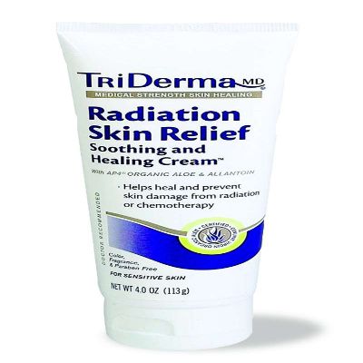 TriDerma MD Radiation Skin Relief Soothing and Healing Cream, 4 oz