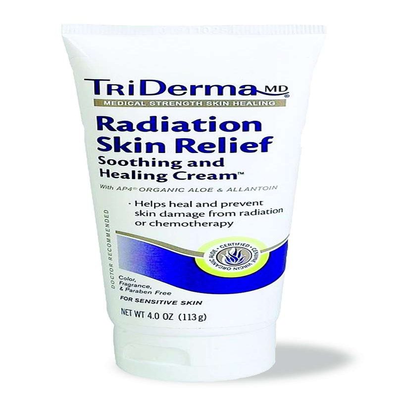 TriDerma MD Radiation Skin Relief Soothing and Healing Cream, 4 oz