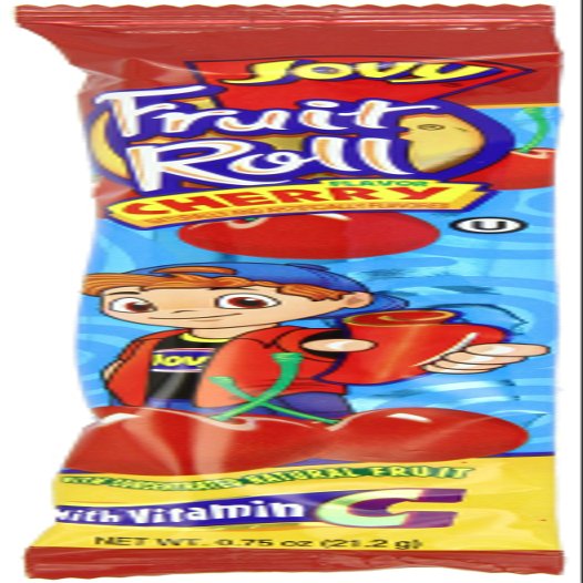 Jovy Fruit Roll, Cherry, 0.75 Ounce (Pack of 48)