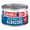 Bumble Bee Solid White Albacore Tuna in Oil, 12 oz Can - Wild Caught Tuna - 21g Protein per Serving, High in Omega-3s - Non-GMO Project Verified, Gluten Free, Kosher view 1