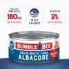 Bumble Bee Solid White Albacore Tuna in Oil, 12 oz Can - Wild Caught Tuna - 21g Protein per Serving, High in Omega-3s - Non-GMO Project Verified, Gluten Free, Kosher view 4