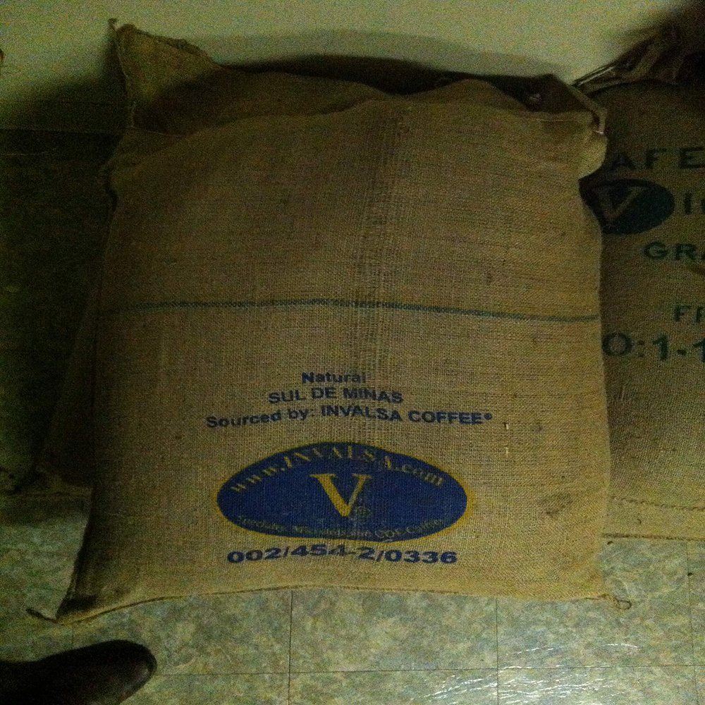 130 lbs BRAZIL SUL MINAS NATURAL PROCESS SPECIALTY AAA GREEN COFFEE BEANS