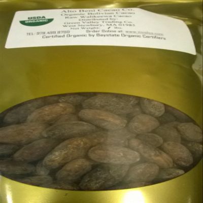 1 lb BOLIVIA ABC ORGANIC WALIKEEWA RAW CACAO/COCOA BEANS