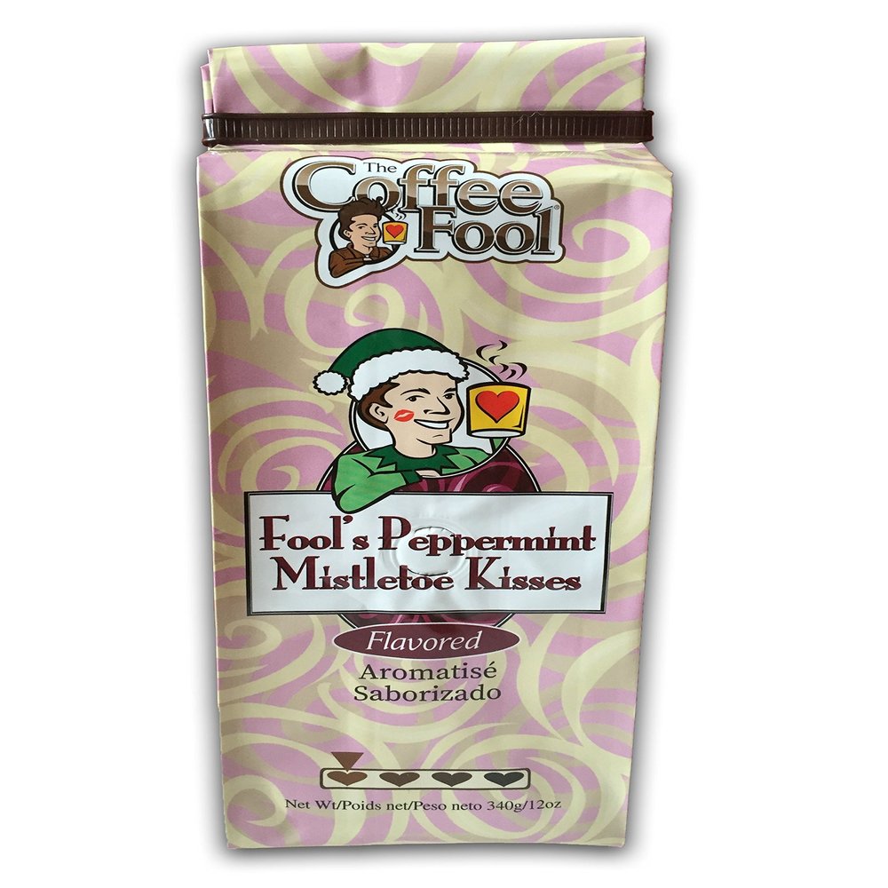 Coffee Fool's Peppermint Mistletoe Kisses (Powder (Turkish))