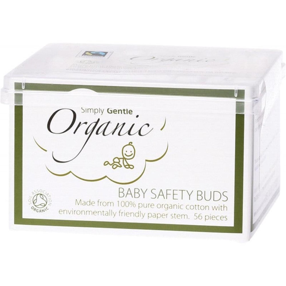 Simply Gentle Organic Cotton Baby Safety - Pack of 56 Buds