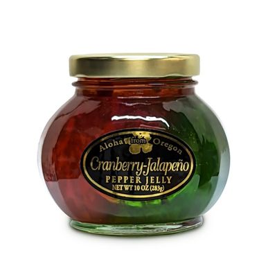 Aloha From Oregon Cranberry and Jalapeo Split Pepper Jelly