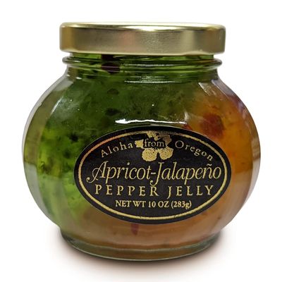 Aloha From Oregon Apricot and Jalapeo Split Pepper Jelly