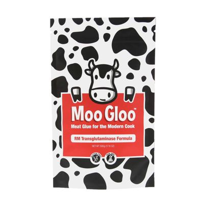Moo Gloo Transglutaminase [TG, Meat Glue] - RM Formula, 500g/1.1lbs