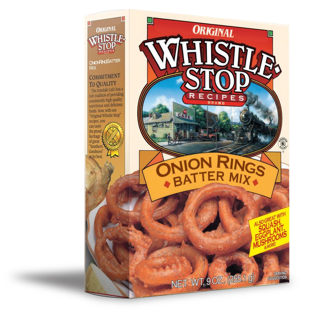 Original WhistleStop Cafe Recipes | Onion Ring Batter Mix (1 Box)