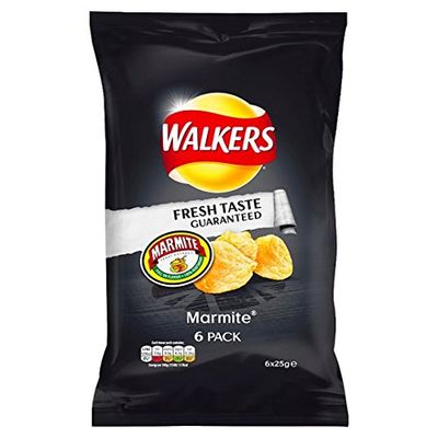 Marmite Crisps 6 Pack 150g