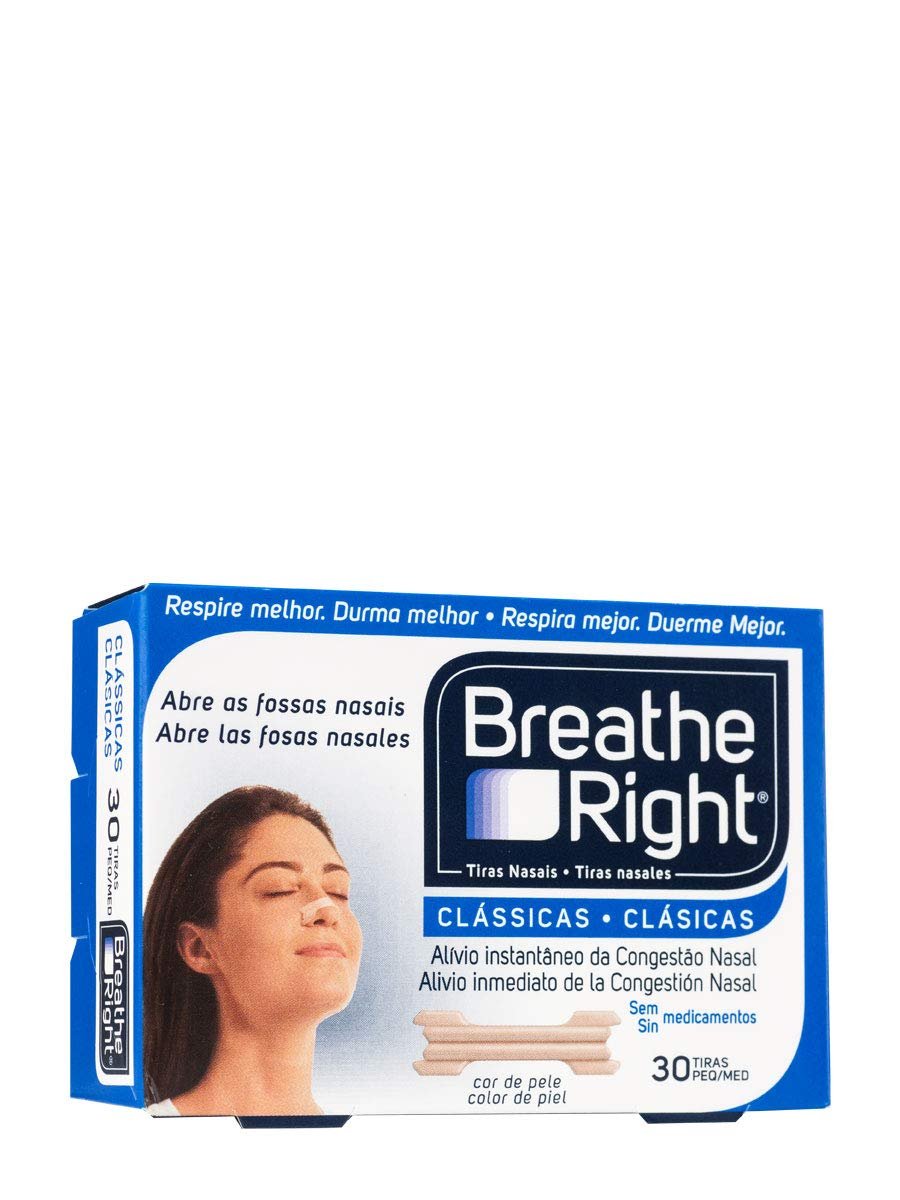 Breathe Right Large Nasal Strips X 30