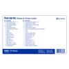 First Aid Only 6082 25-Person Emergency First Aid Kit for Office, Home, and Construction, 95 Pieces White view 4