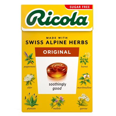 Ricola Original Sugar Free Sweetened with Stevia 45g