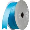 Jillson Roberts 5/8-Inch Double Faced Satin Ribbon Available in 21 Colors, Turquoise, 6 Spool-Count (FR0939) view 1