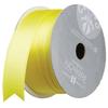 Jillson Roberts 5/8-Inch Double Faced Satin Ribbon Available in 21 Colors, Yellow, 6 Spool-Count (FR0912) view 1